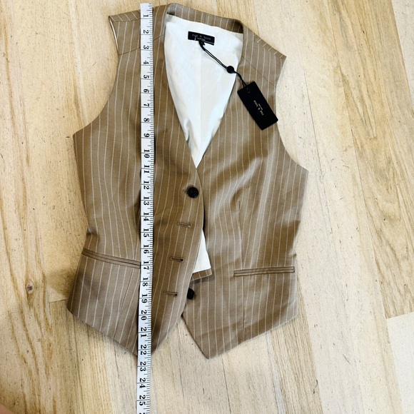 RAG & BONE Tan Priya Vest NEW - Picture 8 of 9